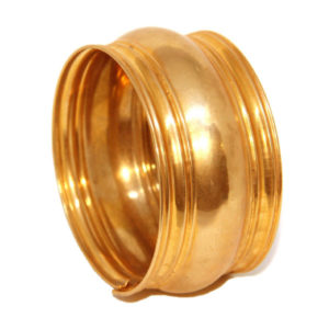Gold Bangles and Rings made by Rolling Gold Machine