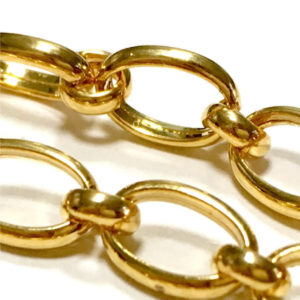 Gold Chains made by Roiling Gold Machine