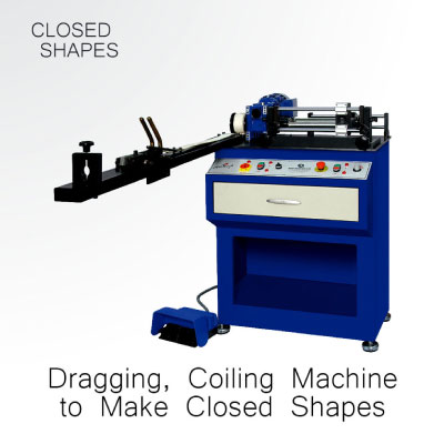 Gold Dragging and Coiling Machine